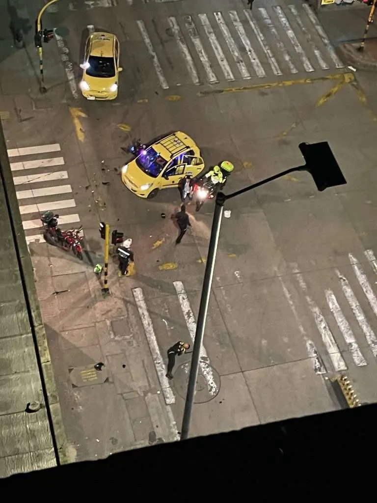 Car Accident In Bogota