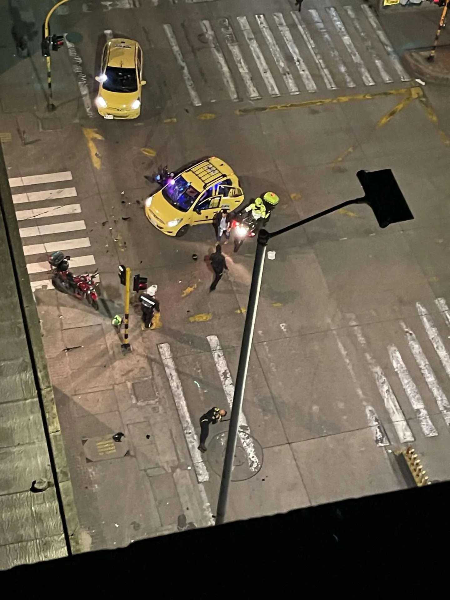 Car Accident In Bogota