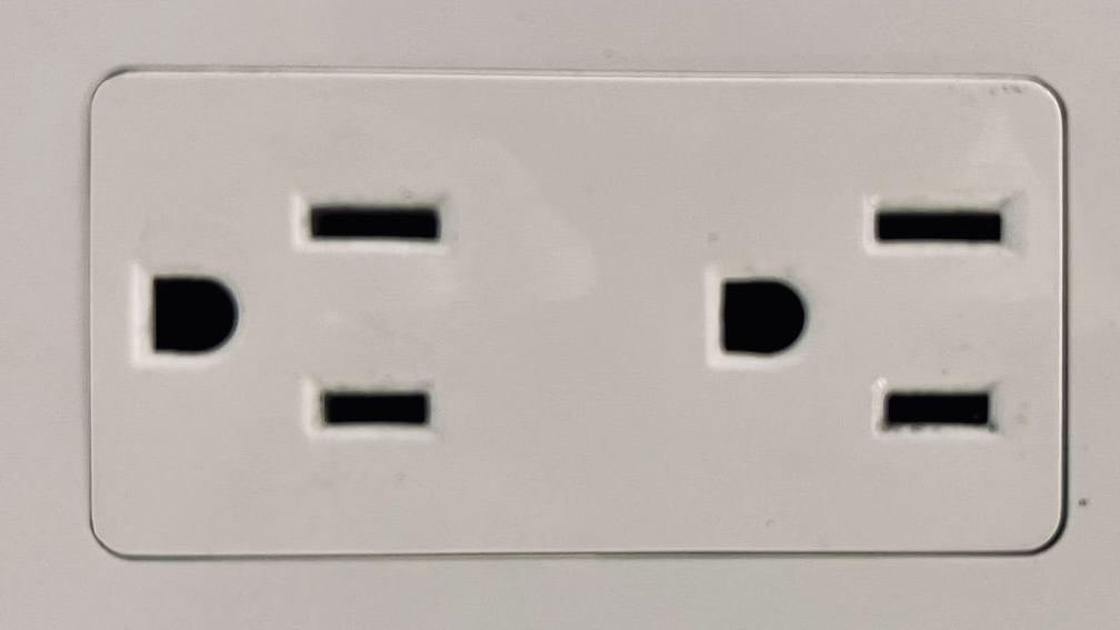 Electrical Sockets Type A and Type B in Bogota Colombia