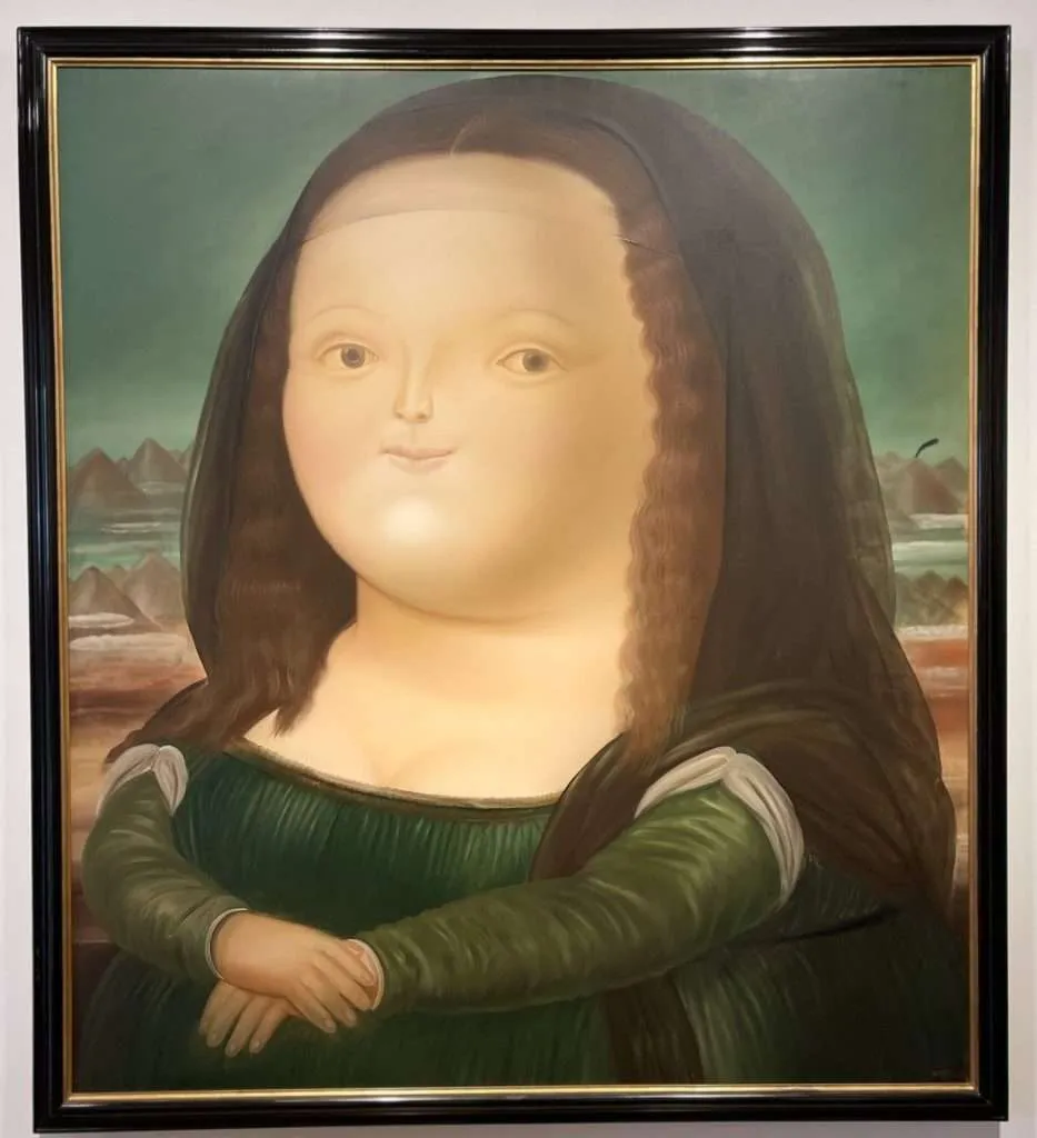 Fernando Botero Mona Lisa