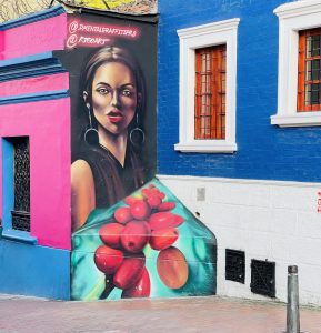 Street Art in La Candelaria Bogota Colombia