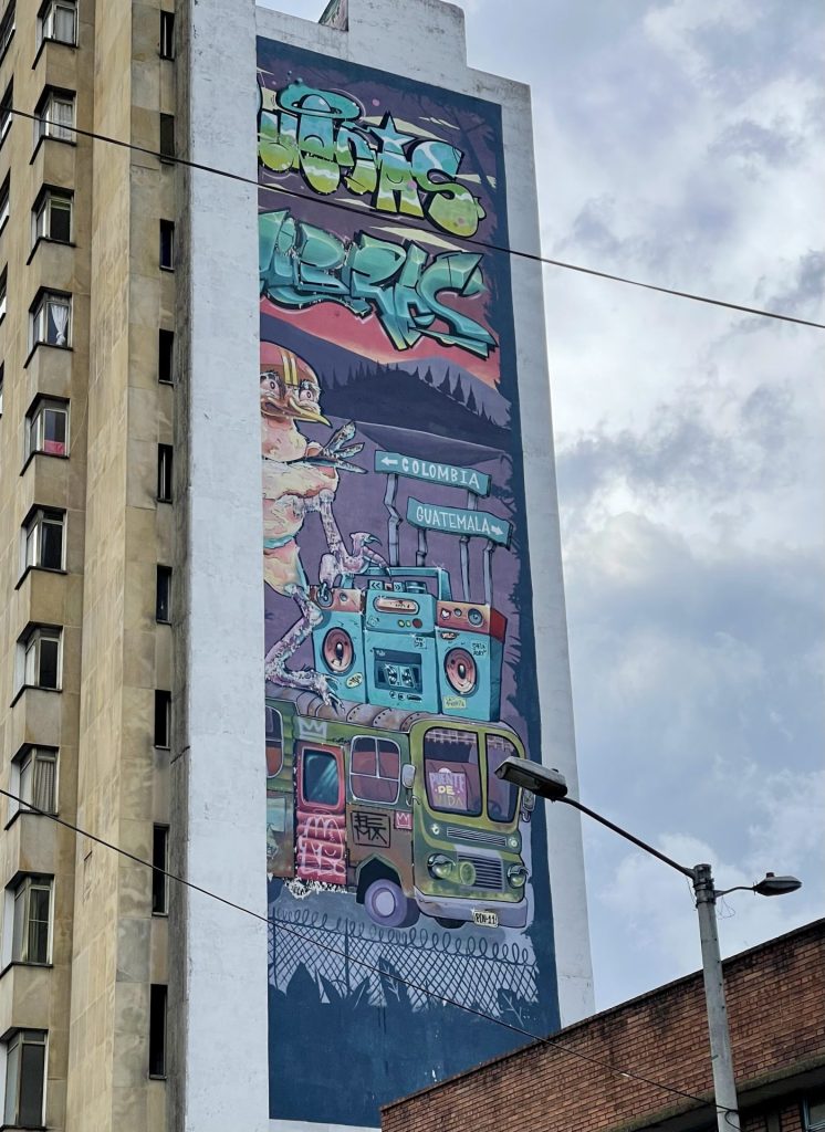 Street Art Santa Fe Bogota Colombia