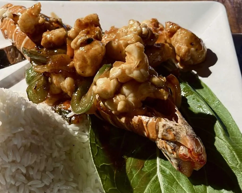enchilado de langosta in Varadero Cuba