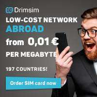Drimsim for traveling in South America and Colombia