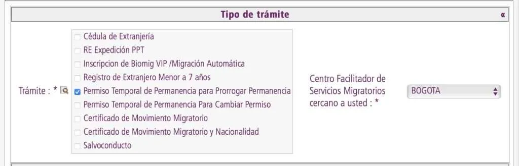 Extending a tourist visa online in Colombia