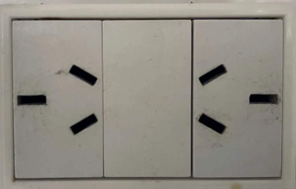 Type I Power Socket in Buneos Aires Argentina