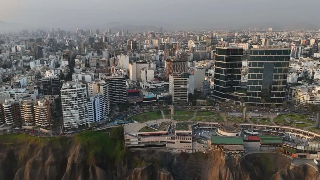 Miraflores in Lima Peru