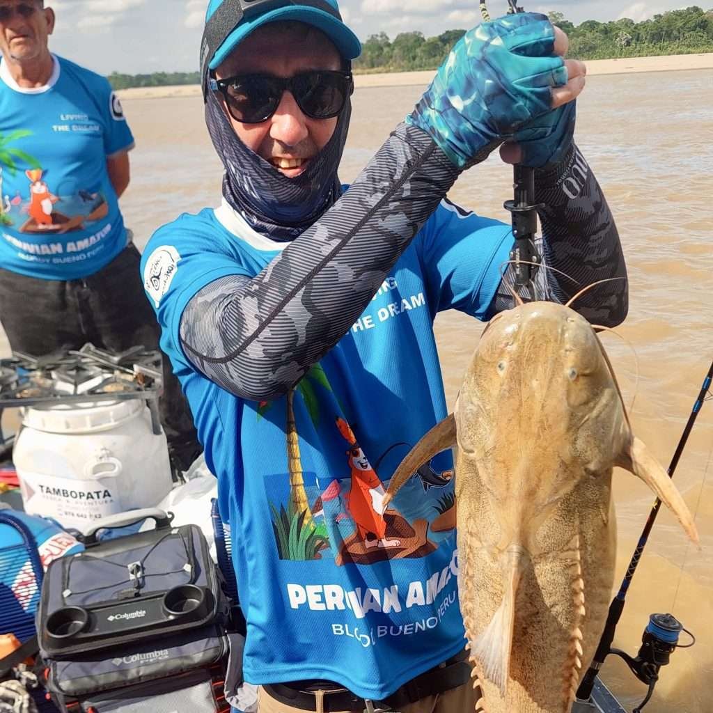Fishing in the Peruvian Amazon - Ripsaw Catfish