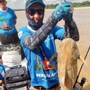 Fishing in the Peruvian Amazon - Ripsaw Catfish