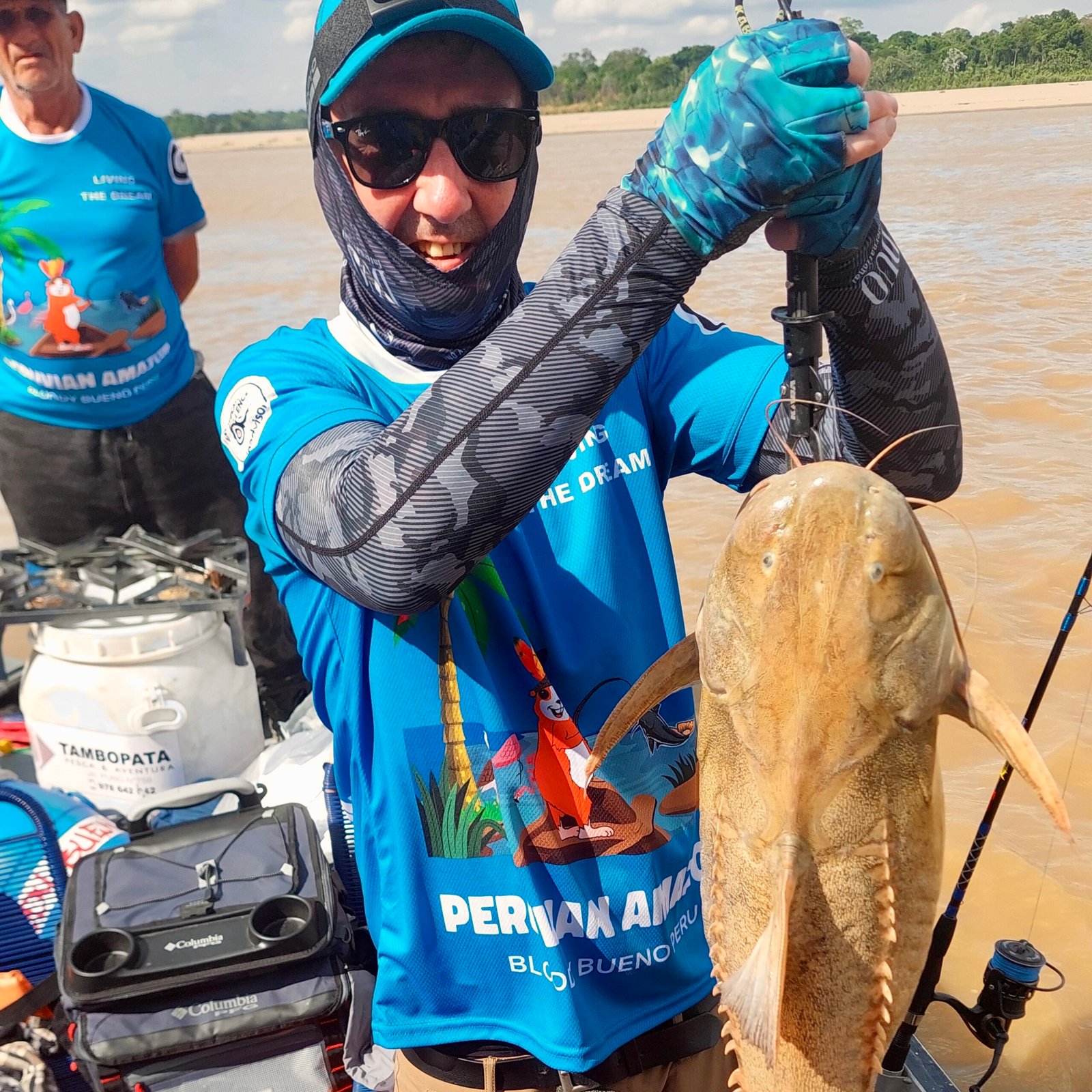 Fishing in the Peruvian Amazon - Ripsaw Catfish